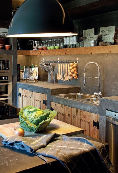 Cocina de madera Cocina de madera