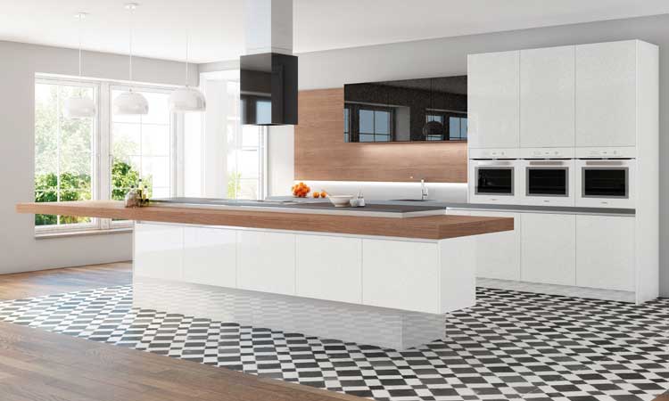 Cocina Moderna con Isla Cocina Moderna con Isla