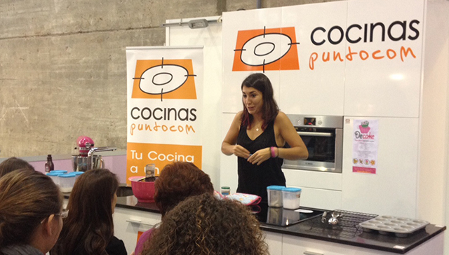 alma obregon cocinas puntocom en creativa cook madrid show cooking