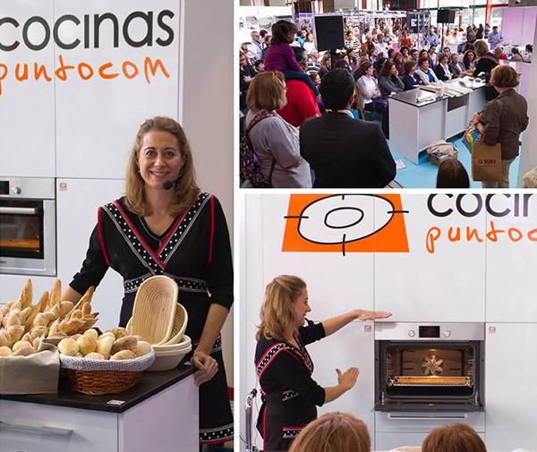 webosfritos en cocinas puntocom en creativa cook madrid show cooking