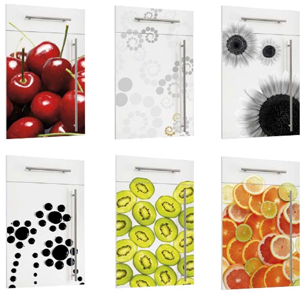 Ejemplo de las puertas decoradas Bellis