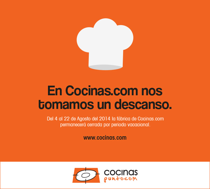 vacaciones de verano en cocinas puntocom