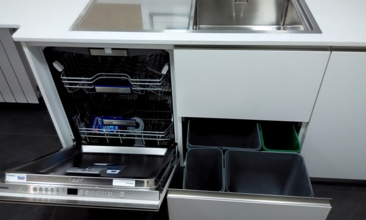 ¿Cuál es el mejor sitio para colocar un lavavajillas en la cocina
