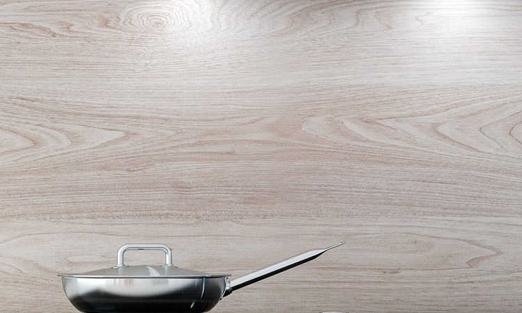 Madera excelente para cocinas blancas