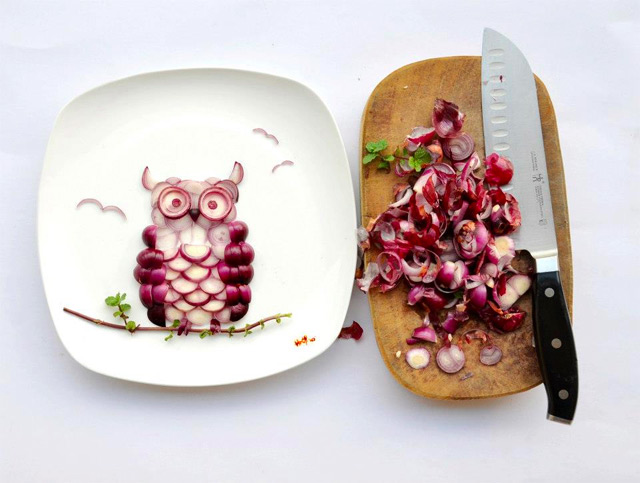 Hong Yi: Arte con comida