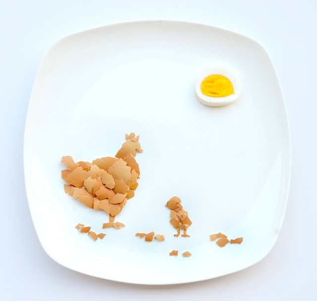Hong Yi: Arte con comida