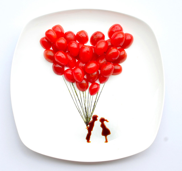 Hong Yi: Arte con comida