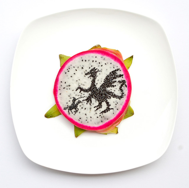 Hong Yi: Arte con comida