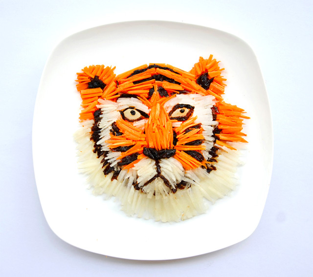 Hong Yi: Arte con comida