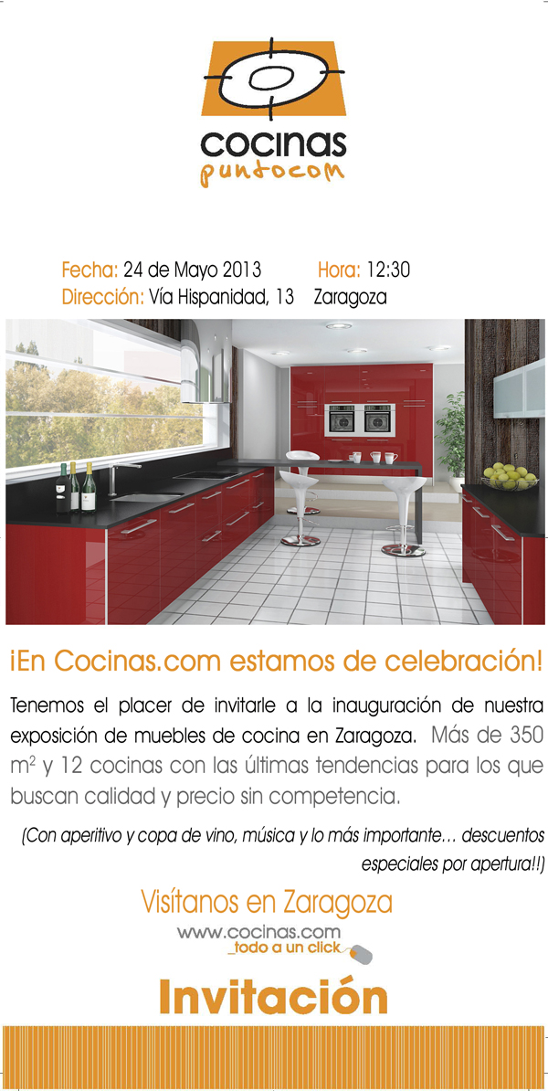 invitacion inauguració zaragoza